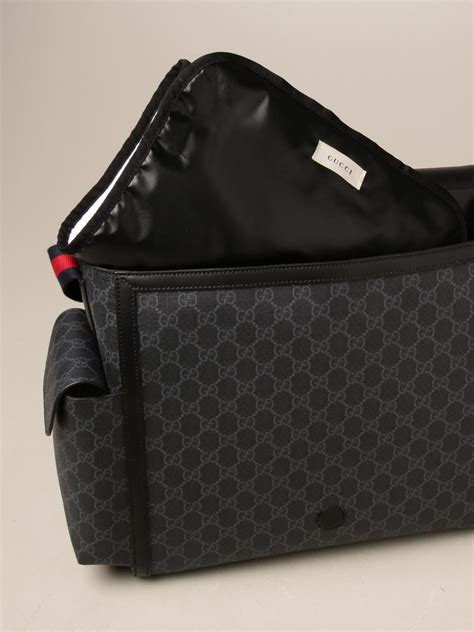 all black gucci diaper bag|authentic gucci diaper bag sale.